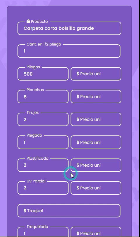 Recomendaciones visuales
